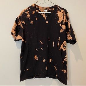Homemade bleach dyed shirt